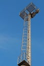 Stadium light poles Royalty Free Stock Photo