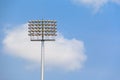 Stadium Light Poles Royalty Free Stock Photo