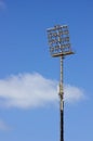 Stadium lights on day light Royalty Free Stock Photo