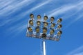 Stadium lights Royalty Free Stock Photo