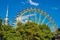 Olympiapark in Munich, Germany was constructed for the 1972 Summer Olympics