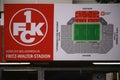 Stadium plan Fritz-Walter-Stadium Kaiserslautern