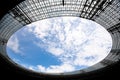 Stadium roof Royalty Free Stock Photo