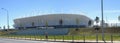 Stadium `Rostov arena` in Rostov-on-don. View from the river don. Panorama