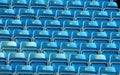 Stadium seats Royalty Free Stock Photo