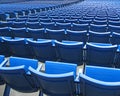 Stadium Seats Royalty Free Stock Photo