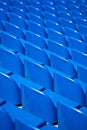 Stadium seats Royalty Free Stock Photo