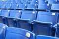 Stadium Seats Royalty Free Stock Photo