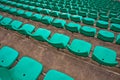 Stadium Seats Royalty Free Stock Photo