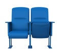 Stadium Seats Isolated