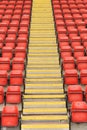 Stadium Seats Royalty Free Stock Photo