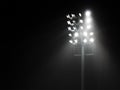 The Stadium Spot-light tower Royalty Free Stock Photo