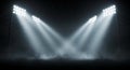 Stadium Spotlight Background Royalty Free Stock Photo
