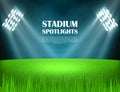 Stadium spotlights concept