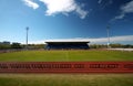 Stadium and track Royalty Free Stock Photo