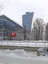 Stadium `VEB Arena` football stadium in Moscow on the 3rd Peschanaya street, the home arena of the CSKA football club.