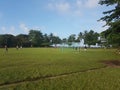 Stadium, Village of Tortuguero,Costa Rica Royalty Free Stock Photo