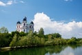 Stadl Paura church in Lambach Royalty Free Stock Photo