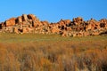 The Stadsaal Caves landscape in the Cederberg, South Africa Royalty Free Stock Photo