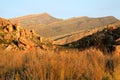 The Stadsaal Caves landscape in the Cederberg, South Africa Royalty Free Stock Photo