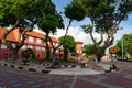 Stadthuys and Clock Tower on Dutch Square, Melaka