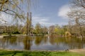 Spring Time in City Park `Stadtpark` in Vienna, Austria