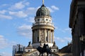 Tower of the German Church, Deutscher Dom, Berlin, Germany Royalty Free Stock Photo