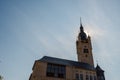 Stadtverwaltung mit Marienkirche auf dem