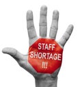 Staff Shortage. Stop Concept. Royalty Free Stock Photo