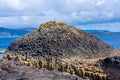 Staffa, an island of the Inner Hebrides in Argyll and Bute, Scotland Royalty Free Stock Photo