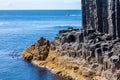 Staffa, an island of the Inner Hebrides in Argyll and Bute, Scotland Royalty Free Stock Photo