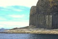 Staffa, an island of the Inner Hebrides in Argyll and Bute, Scotland Royalty Free Stock Photo