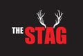Stag night Royalty Free Stock Photo