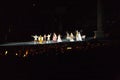 Stage with Aida Scenery in the Arena di Verona, Italy