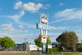 Stage Coach Motel sign, Route 66, Seligman, Arizona, USA