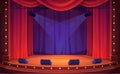 Stage concert concept Royalty Free Stock Photo