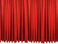 Stage curtain Royalty Free Stock Photo