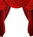 Stage curtain Royalty Free Stock Photo