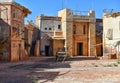 Stage decorations of Medina in Atlas Corporation Studios in Ouarzazate, Morocco