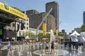 Stage at the Just for laughs festival Royalty Free Stock Photo