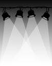 Stage Lighting/eps Royalty Free Stock Photo