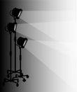 Stage Lighting/eps Royalty Free Stock Photo