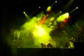 Stage In Lights Royalty Free Stock Photo
