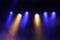Stage Lights Royalty Free Stock Photo