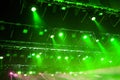 Stage lights. Soffits. Concert light Royalty Free Stock Photo