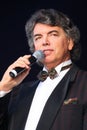 On stage singing opera singer, actor, pop star, idol of the soviet and russian music of Sergei Zakharov