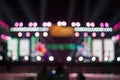 Stage Spotlight with Laser rays, Blurred Photo bokeh