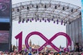 Stage of 100th Giro d`Italia opening day