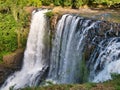 Stage 2 of the waterfalls at the Bousra Eco Park in Mondulkiri Province, Cambodia Royalty Free Stock Photo