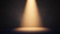 Stage white smoke spotlight background Royalty Free Stock Photo